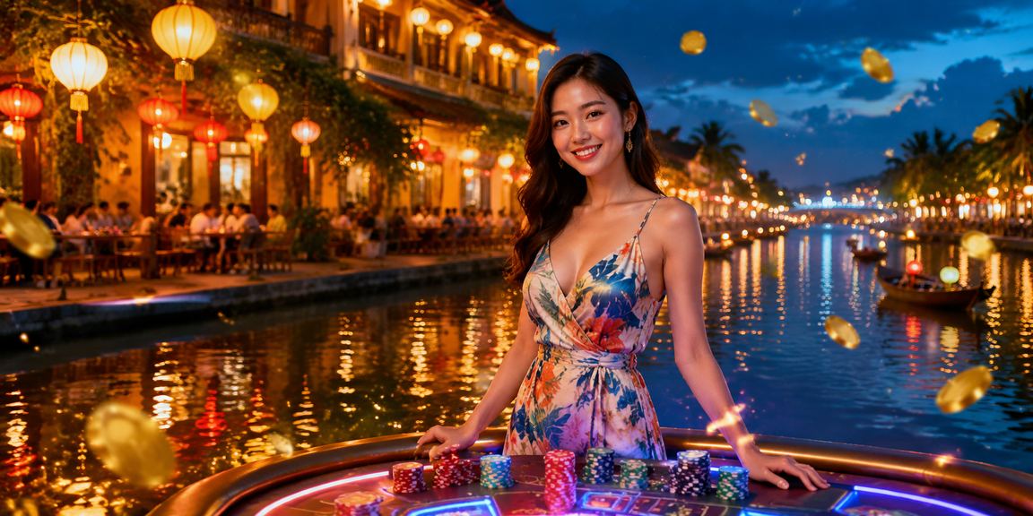 Người chơi Esports tại Hội An uống cà phê và theo dõi giải VCS trên laptop